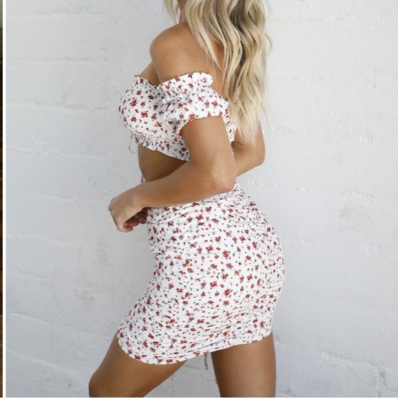 Tiger mist floral skirt - Picture 3 of 5